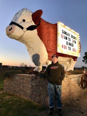 Right down the street is "The Big Steer" restaurant with fabulous beef selections