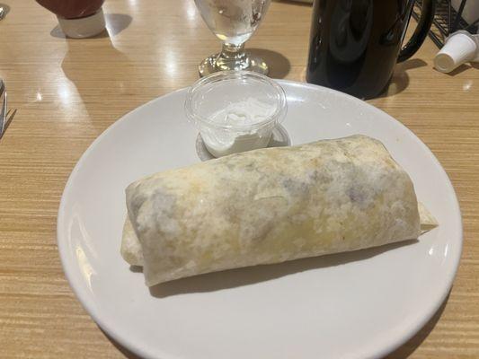 Breakfast burrito