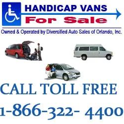 Handicap Vans For Sale