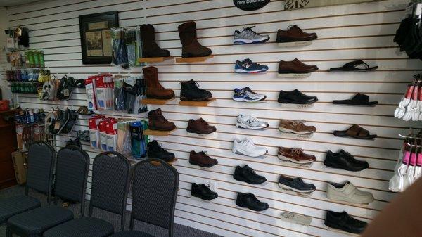 From boots, to running shoes, to orthotics, we've got what you need to be comfortable in your shoes and on your feet