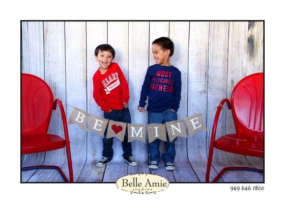 My boys for the Valentine's Shoot 2014