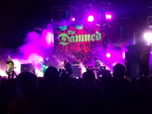 Burger Boogaloo night 2! The Damned were SO. FUCKING. GOOD. Thank you Total Trash Prod and M.R.!