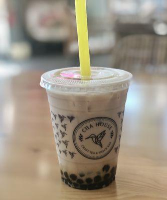 Black Milk Tea with Brown Sugar Boba