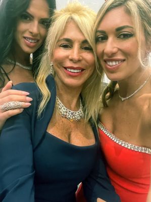 Owner Jeanette LaGravinese and her daughters Maxine (left) and Dominique (right).