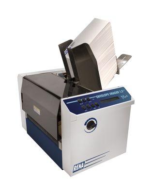 Address Envelopes, Postcards, Fliers, FAST with a Rena 1.5 Envelope Printer