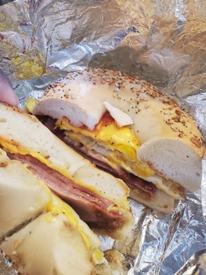 Taylor ham, egg and cheese!