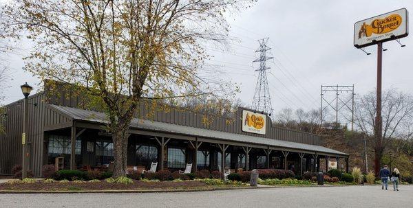 Storefront for Cracker Barrel Cross Lanes