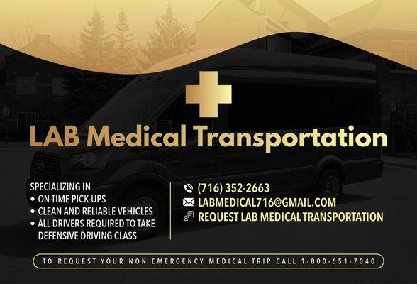 Lab Medical Transportation