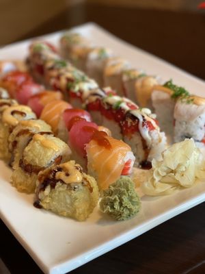 Crazy girl roll, tiger roll, hell roll, and trust me roll.