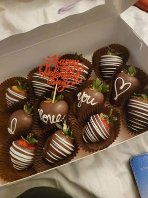 Chocolate covered strawberries