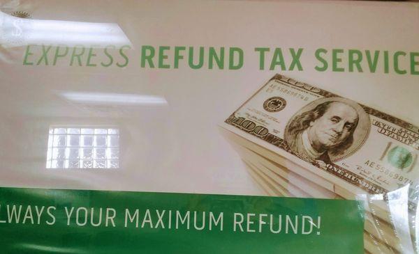 The maximum advance loans for your tax return!!!