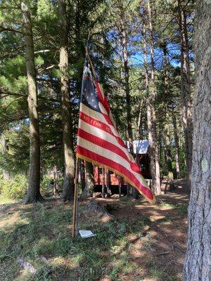 Reenactor's flag