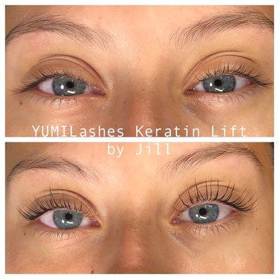 YUMILashes Keratin Lash Lift.