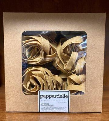 Weise Farms offers artisan homemade noodles and pasta.