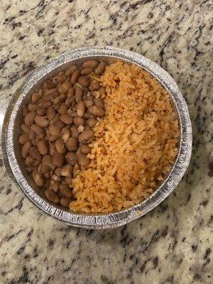 Rice and beans