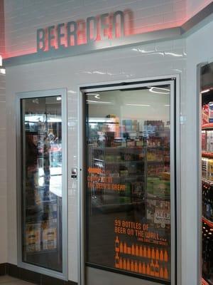 Love the walk in beer cooler,  this place is awesome