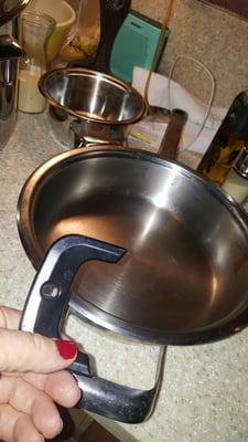 Handle broken on medium skillet