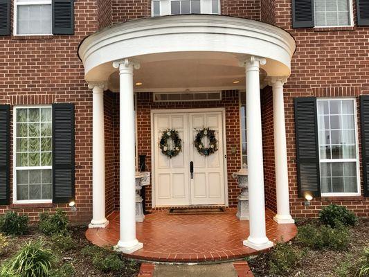 Front door entrance