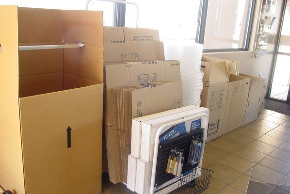 We sell a large variety of moving supplies to make your move as seamless as possible!