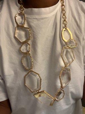 From belt to necklace!