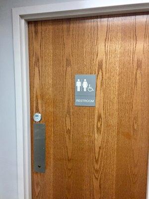 Look Yelp! It's a gender neutral bathroom.  #UpCloseSavor XP