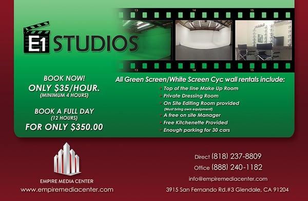 Limited Time $35/hr special rates! Call for more info 818-237-8809