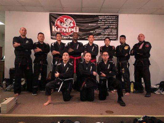 Black Belt instructors.