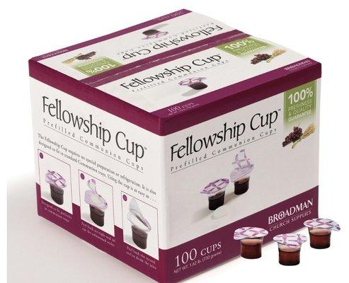 Pre filled fellowship cups