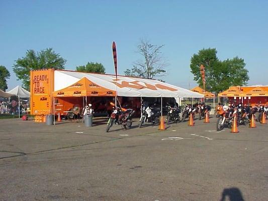 KTM Demo Rides Mid Ohio 2010