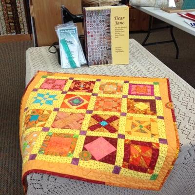 Dear Jane Club meets 1st Wednesday of the month. Come learn the history about this fun quilt!