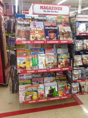 Lots of magazines