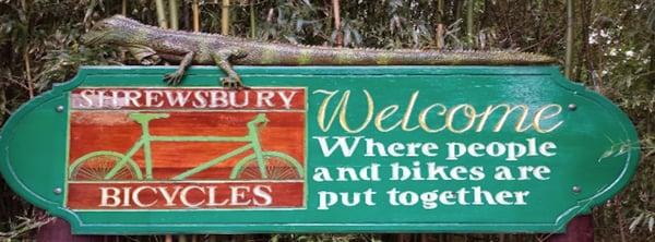 Where people and bikes are put together :-)