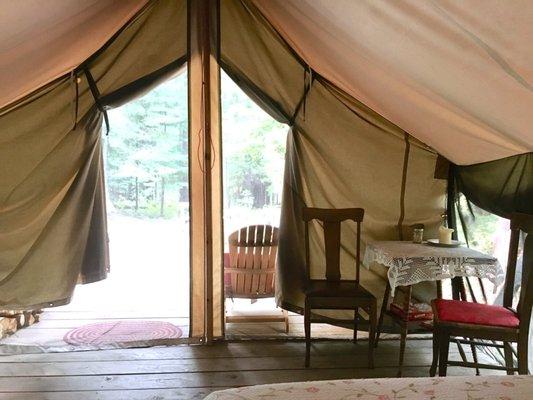 Huckleberry Tent & Breakfast - Sandpoint Idaho Tent Cabin Rentals