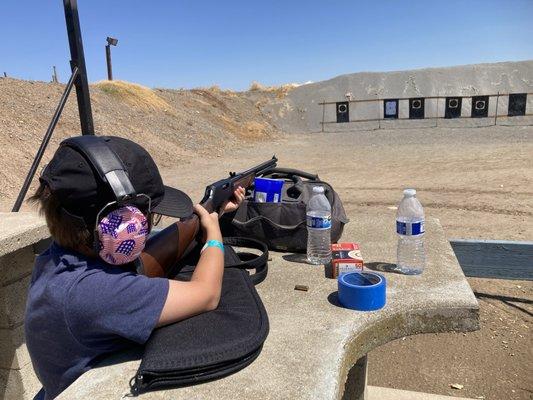 10yr old with Henry Big Boy 357.