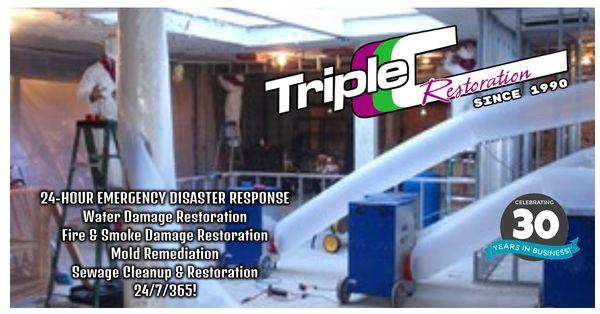 Triple C Restoration - Colorado Springs - 24-hour Emergency Disaster Response and Restoration