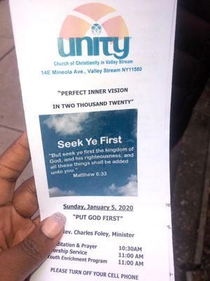 Unity Church of Christianity