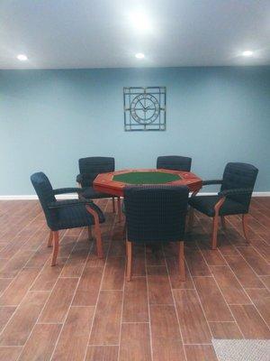 Poker area