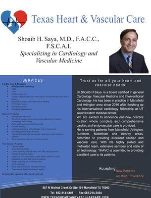 Texas heart and vascular care