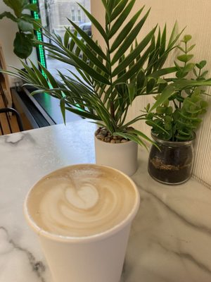 Crème brûlée latte