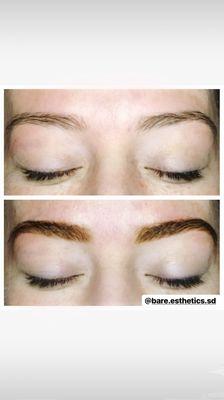 Brow Enhancement $50. Natural products that give a gorgeously enhanced brow.