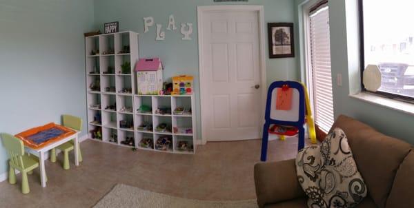 Play therapy room