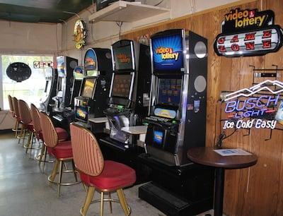 We have 6 Video Poker Machines, plus Keno & Scratch It Tickets