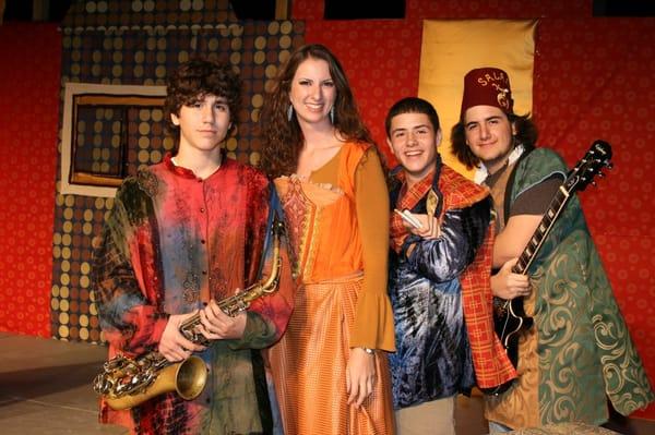 Anna Zuim and the band rocked the shrew... literally... in 2010