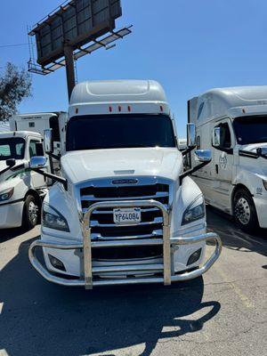 Truck and Trailer came for Repair and wash