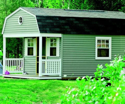 One of 16 Rustic Camping Cabins on Site.