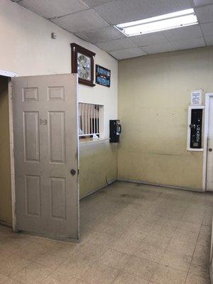 Attendant Booth and Payphone