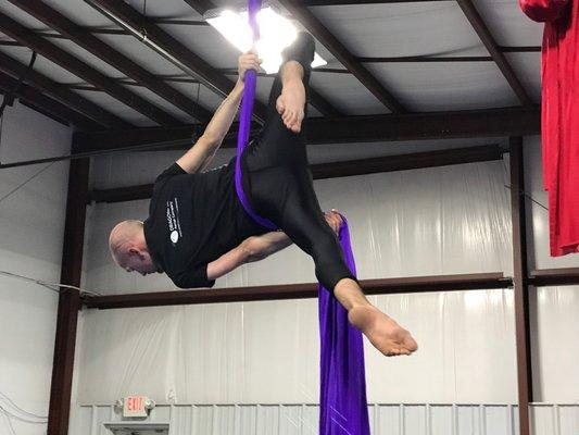 Adult Aerial Silks Class