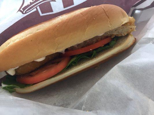 $3.29 classic chicken hoagie