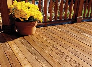 need to get the deck done? we can help with that too!