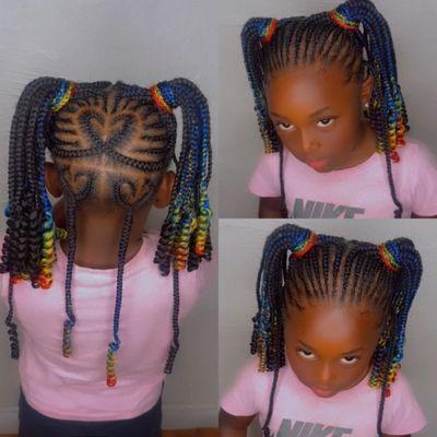 Kids simple braids